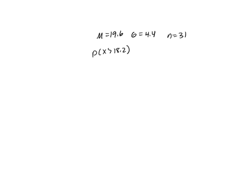 a-manufacturer-knows-that-their-items-have-a-lengths-that-are-approximately-normally-distributed-with-a-mean-of-196-inches-and-standard-deviation-of-44-inchesif-31-items-are-chosen-at-random-77675
