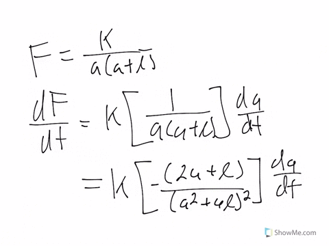 a-thin-uniform-rod-of-length-l-cm-and-a-small-particle-lie-on-a-line-separated-by-a-distance-of-a-cm-70174