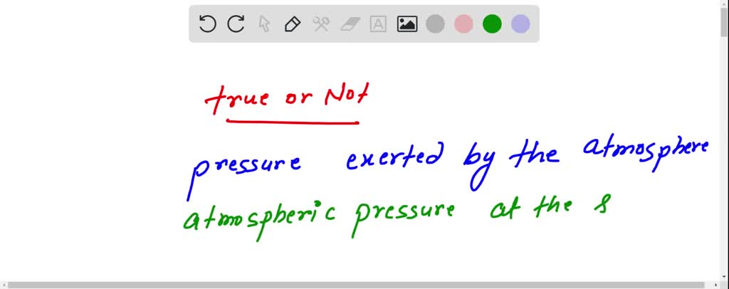 solved-the-pressure-exerted-by-the-atmospheric-air-is-known-as