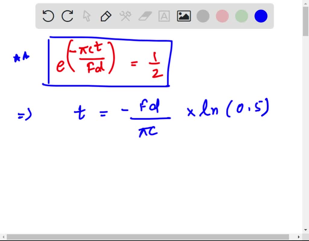 SOLVED Optical Decay Time. What time does it take for the optical