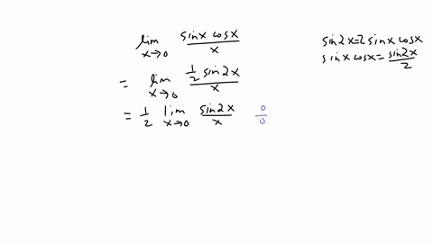 how-do-you-evaluate-the-limit-limx-0-sinxcosxx