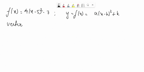 the-graph-of-fx-4x-52-_-7-is-a-parabola-that-opens-select-with-its-vertex-at-xy-and-f5-is-the-select-value-of-f-61149