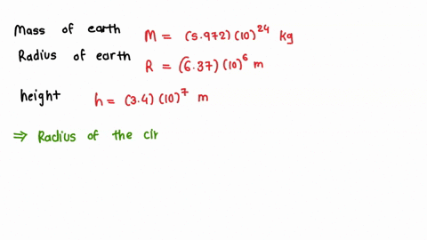 find-the-orbital-speed-of-a-satellite-in-a-circular-orbit-340107-m-above-the-surface-of-the-earth-88751