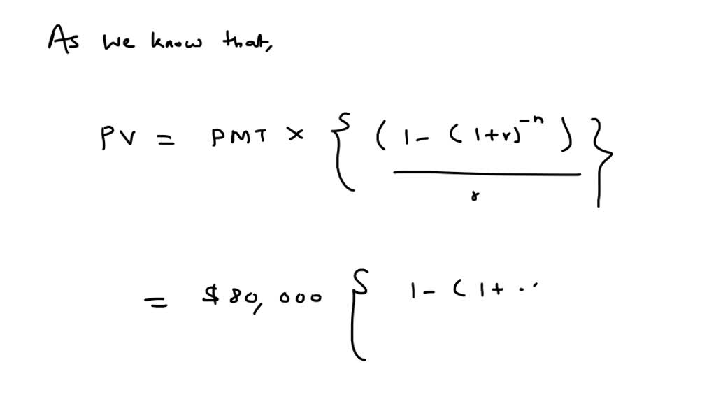 SOLVED The Flemings will need 80,000 annually for 20 years during