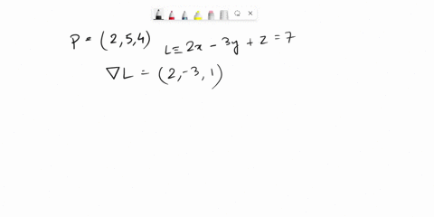 find-symmetric-equations-of-the-line-passing-through-the-point-p254-that-is-perpen-dicular-to-the-plane-2x-3yz7-99391