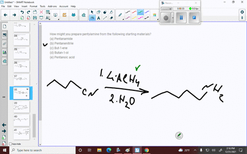 how-might-you-prepare-pentylamine-from-the-following-starting-materials-a-pentanamide-b-pentanenit-4-70274