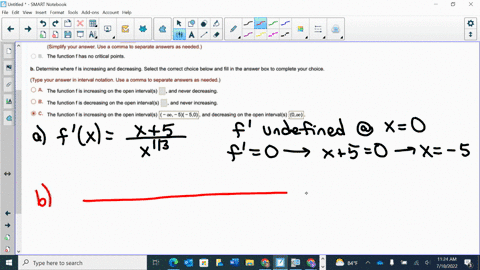 answer-the-following-questions-about-the-function-whose-derivative-is-f-x-x-what-are-the-critical-points-of-f-b-on-what-open-intervals-is-increasing-or-decreasing-at-what-points-if-any-does-54715