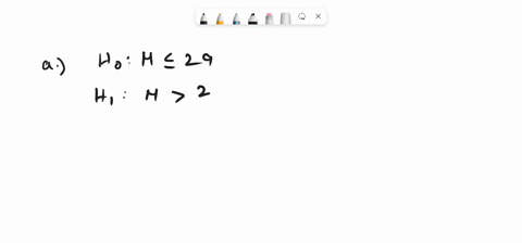 a-sample-of-84-observations-is-selected-from-a-normal-population-the-sample-mean-is-30-and-the-population-standard-deviation-is-7-conduct-the-following-test-of-hypothesis-using-the-005-signi-92798