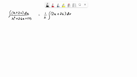 evaluate-the-integral-use-c-for-the-constant-of-integration-x20-dx-x2-26x-173-ln-12_-26x-173-1-3-22-zarctan-c-2-75361