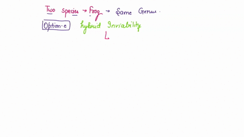 two-species-of-frogs-belonging-to-the-same-genus-occasionally-mate-but-the-offspring-fail-to-develop-and-hatch-what-is-the-mechanism-for-keeping-the-two-frog-species-separate-select-one-a-hy-48817