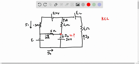 19-a-multiloop-circuit-is-shown-in-the-figure-it-is-not-necessary-to-solve-the-entire-circuit-the-current-i2-is-closest-to-20-v-b-6-a-c-zero_-d-6-a-e-8-a-a-8-a_-130-05028