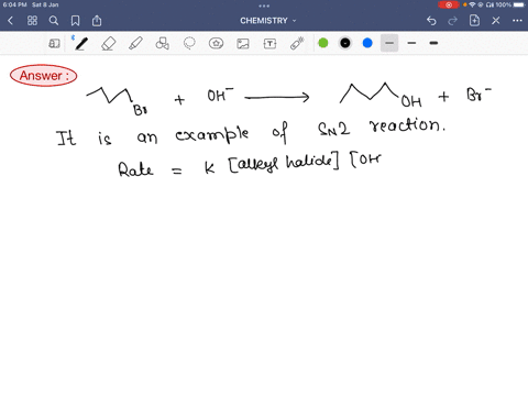 consider-the-following-reaction-assuming-no-other-changes-what-will-happen-to-the-rate-of-the-reaction-if-the-concentrations-of-both-the-alkyl-halide-and-the-oh-are-tripled-oh-oh-br-the-rate-11263