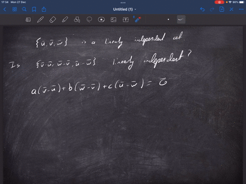 let-uv-and-w-be-any-three-linearly-independent-vectors-from-a-vector-space-v-determine-whether-the-set-of-vectors-s-v-uw-vu-w-is-linearly-independent-or-linearly-dependent-60765