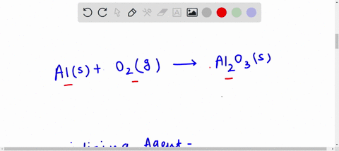 a-strip-of-aluminum-metal-al-reacts-with-oxygen-gas-o2-to-produce-aluminum-oxide-write-down-the-balanced-chemical-equation-what-is-the-oxidizing-agent-in-the-redox-reaction-79359