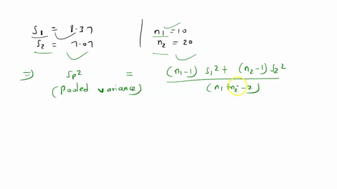 question-27-666-point-consider-a-study-in-which-the-sample-standard-deviation-based-on-an-experimental-group-of-10-participants-is-837-ar-the-sample-standard-deviation-based-on-a-control-group-of-20-p