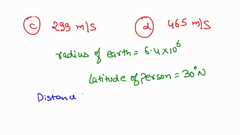 Calculate the linear speed due to the Earth's rotation for a...
