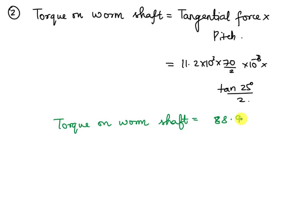 SOLVED A worm gear has 52 teeth and a diametral pitch of 6. It mates