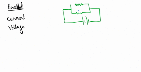 in-a-parallel-resistive-circuit-what-will-be-the-current-and-voltage-in-through-each-resistor