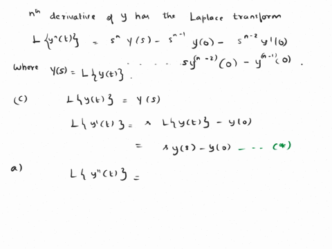 2-for-this-problem-we-will-show-that-the-nth-derivative-of-y-has-the-laplace-transform-yntsys-sn-1y0-sn-2y0-syn-20-yn-10-where-ysyt-a-show-that-for-a-positive-integer-n-01-uhi-l1-uftsuh-b-no-62949