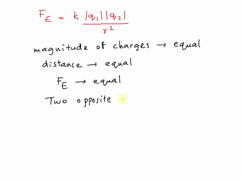 three-charges-q1q2q3q1q2q3-are-positioned-on-three-corners-of-a-square-the-side-length-of-the-square-is-10-mm-the-magnitudes-of-the-charges-are-equal-to-10-c-approximately-in-what-direction-81057
