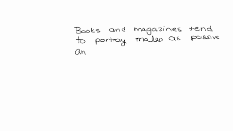 question-1-books-and-magazines-tend-to-portray-males-as-passive-and-females-are-portrayed-as-aggressive-true-fise