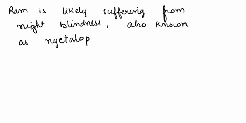 ram-was-having-difficulty-in-seeing-things-in-dim-light-the-doctor-tested-his-eyesight-and-prescribed-a-particular-vitamin-supplement-he-also-advised-him-to-include-a-few-food-items-in-his-d-65694