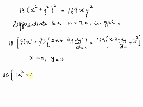the-graph-of-18-_-y22-169xy2-is-double-folium-find-the-equation-of-the-tangent-line-at-the-point-23-y-22564