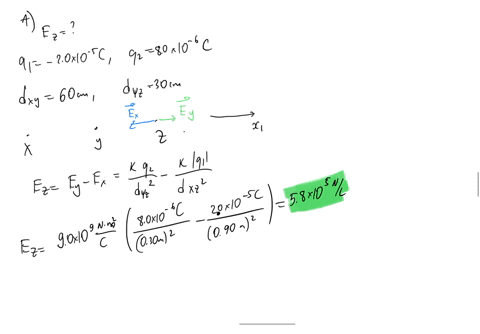 calculate-the-magnitude-and-direction-of-the-electric-field-at-point-z-in-the-diagram-bekw-920x1o-9280-x-10-60-cm-30-cm-a-small-test-charge-of-10-hc-experiences-an-electric-force-of60x-10-nt-70761