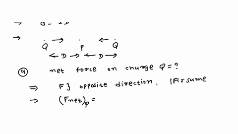 3-two-identical-positive-point-charges-q-are-nailed-down-a-distance-2d-apart-in-this-diagram-point-p-is-midway-between-the-two-charges-the-dashed-line-is-vertical-ie-perpendicular-to-an-imag-35485