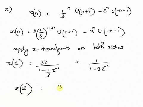 ouestion-610-marks-a-given-a-discrete-time-signal-xn-as-xn-un1-3nu-n-1-determine-the-z-transform-of-the-signal-and-its-region-of-convergence-7-marks-b-the-transfer-function-hz-of-a-causal-lt-65817