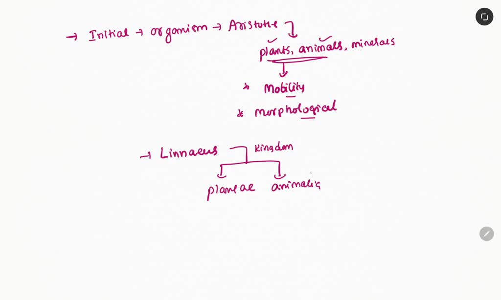 SOLVED: why did scientists only include plants and animals in the ...