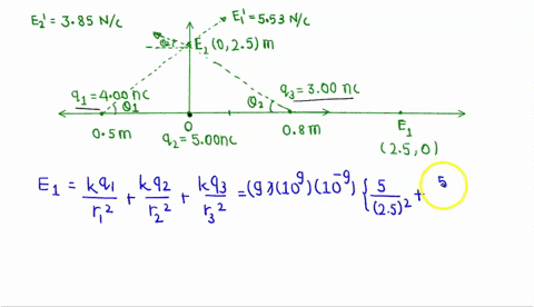 three-point-charges-are-aligned-along-the-x-axis-as-shown-in-the-figure-below-three-point-charges-lie-along-the-x-axis-in-the-x-y-coordinate-plane-a-charge-of-400-nc-is-0500-m-to-the-left-of-87924