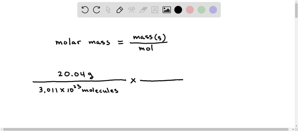 SOLVED: Question 13 Lot EAAeIr] (nmbnnleon What is the molar mass of a ...