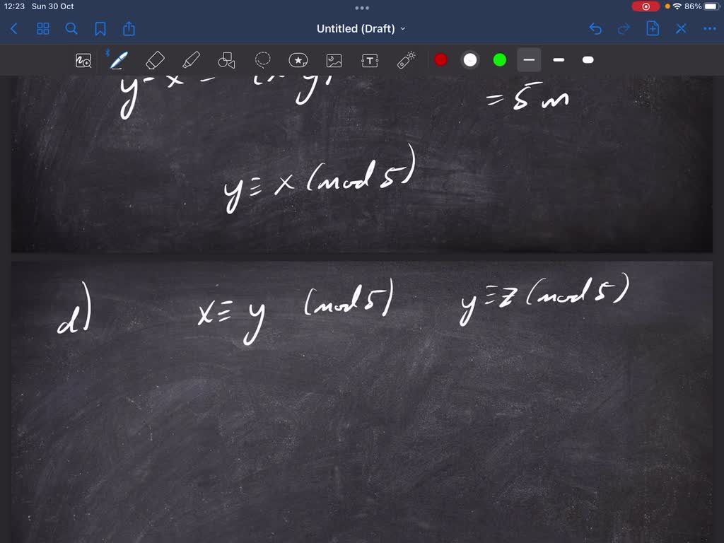 video-solution-recall-that-for-integers-a-and-b-a-b-mod-5