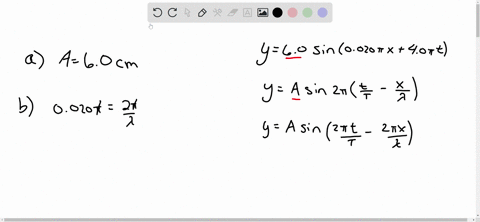 the-equation-of-a-transverse-wave-traveling-along-a-very-long-string-is-y-60-sin-0020x-40t-where-x-and-y-are-expressed-in-centimeters-and-r-is-in-seconds-determine-a-the-amplitude-b-the-wave-82444