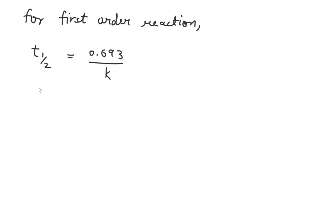 solved-for-the-following-second-order-reaction-the-rate-constant-is-0