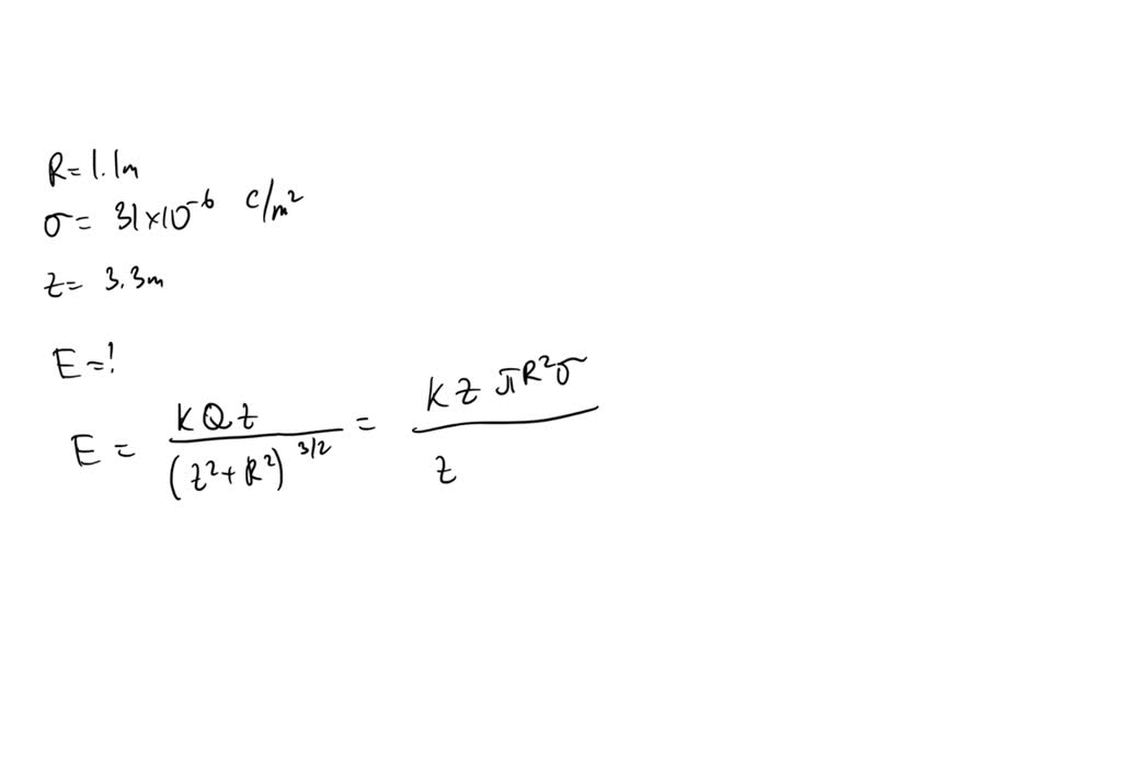 SOLVED A Disk Of Radius R 1 1 M Has An Area Charge Density Of 31 solved-a-disk-of-radius-r-1-1-m-has-an-area-charge-density-of-31