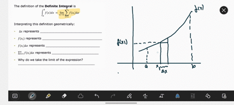 the-definition-of-the-definite-integral-is-fxdx-lim-fxiax-n-0-i1-interpreting-this-definition-geometrically-ax-represents-fxi-represents-fxiax-represents-ei-1fxiax-represents-why-do-we-take-62702
