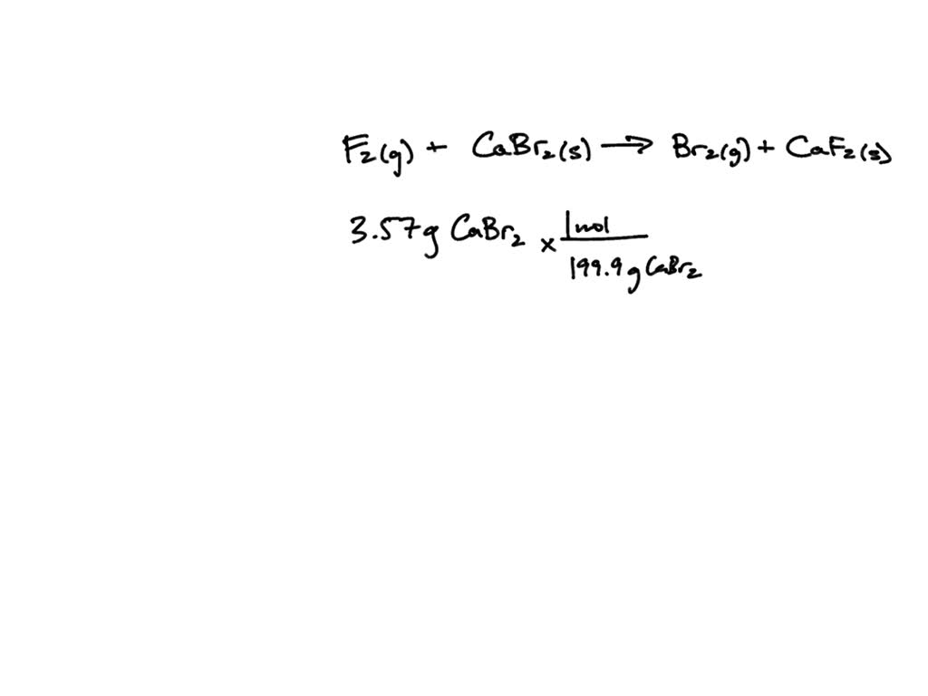 SOLVED What volume (in mL) of fluorine gas is required t0 react with 3