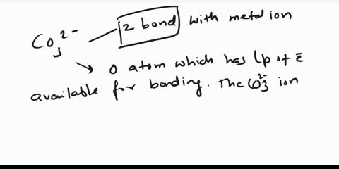 how-many-bonds-can-carbonate-ion-form-to-a-metal-ion-51408