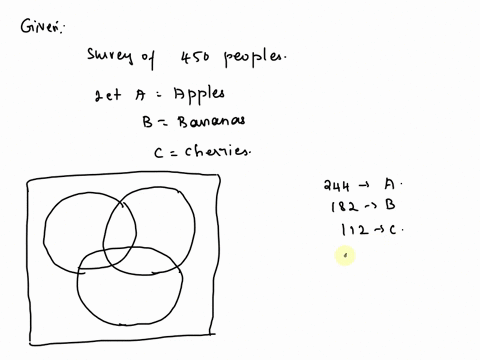 a-survey-of-450-people-at-a-gym-were-asked-about-their-preference-in-fruit-244-iike-apples-57-like-apples-and-bananas-182-like-bananas-54-iike-apples-and-cherries-112-like-cherries-34-iike-b-29496