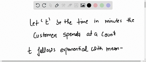 the-time-t-in-minutes-that-a-customer-spends-at-a-check-out-counter-is-believed-to-follow-the-exponential-distribution-it-was-observed-that-20-of-the-customers-spend-more-than-3-minutes-at-t-53528