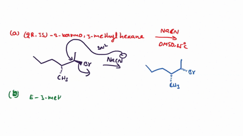 5-predict-major-organic-products-for-the-following-reactions-please-draw-the-structures-of-the-major-organic-products-and-show-stereoisomers-if-formed-05-pts-each-nacn-a-2r3s-2-bromo-3-methy-41207