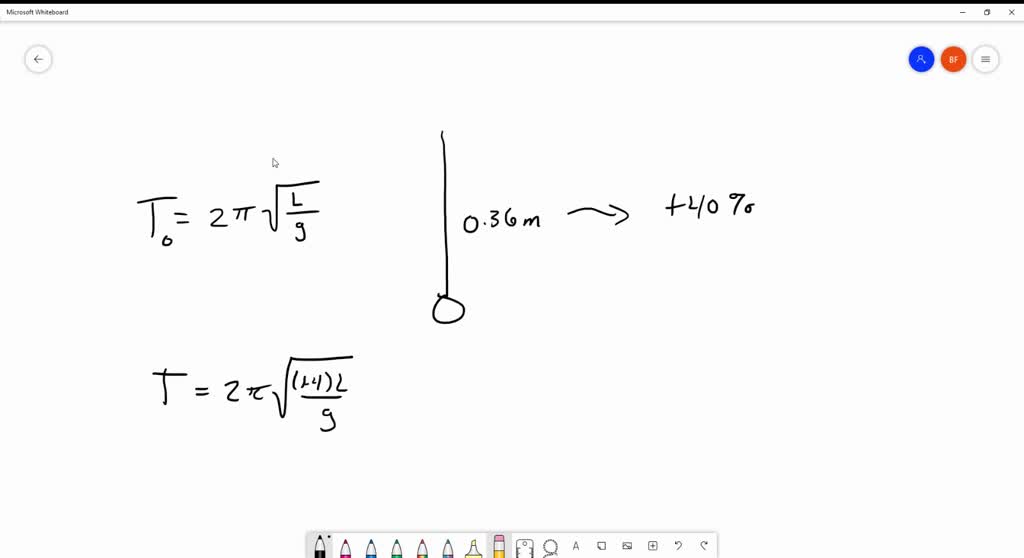 SOLVED 2. The correct time in a grandfather clock that has a period of