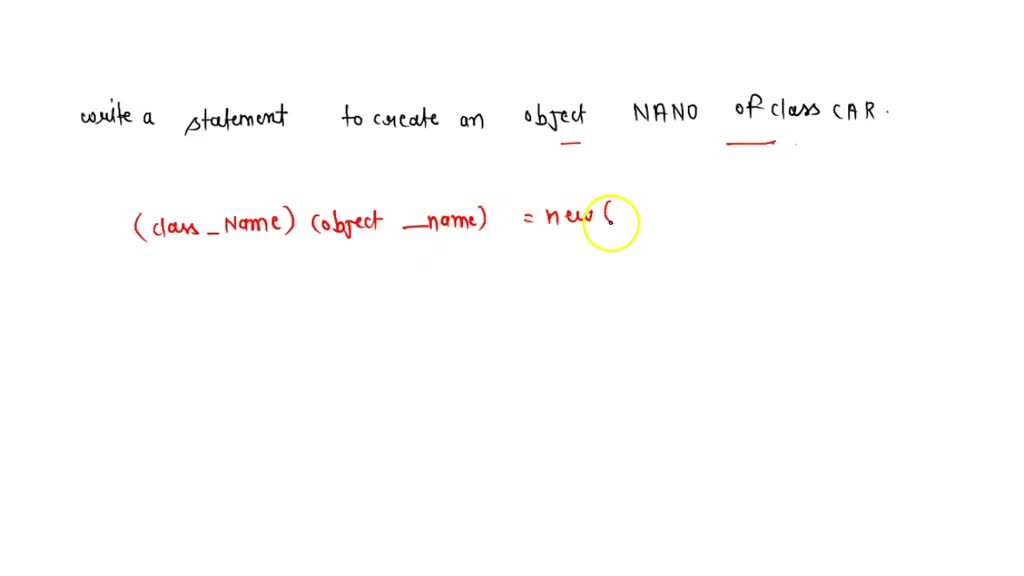 SOLVED: Create a flowchart of the Car class. The pseudocode for the Car ...