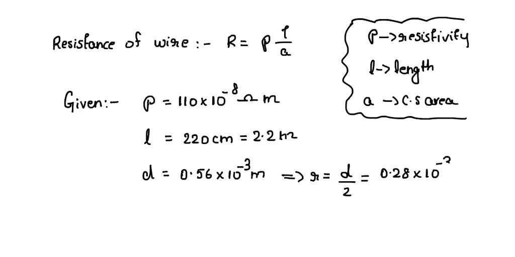 SOLVED The heating element of an electric toaster is typically made of nichrome wire (an alloy