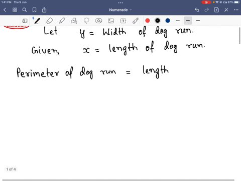 gulve-elissa-eln-set-up-rectangular-dogt-wor-with-and-her-backyard-she-has-34-feet-fencing-wants-useitall-if-the-dogt-dog-run-is-fcet-long-express-the-area-of-the-function-of-30712
