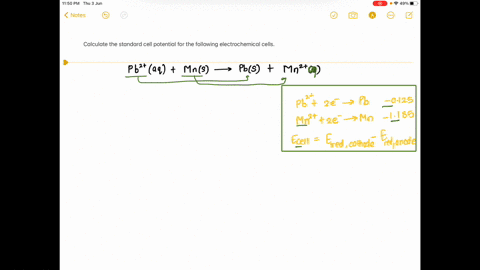 calculate-the-standard-cell-potential-for-the-following-electrochemical-cells