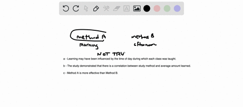 a-college-professor-conducted-a-study-examining-the-association-of-two-different-methods-of-study-with-the-amount-students-learned-in-introductory-physics-he-instructed-his-morning-class-to-22232