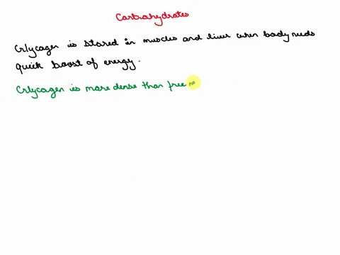 what-is-the-biological-importance-of-storing-carbohydrates-in-the-form-of-glycogen-in-the-liver-and-skeletal-muscles-why-dont-we-just-accumulate-free-monosaccharides-inside-the-cells-for-eac-37216